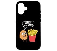 Potato is That You Bro French Fries Funny Potato Food Lover Coque pour iPhone 16