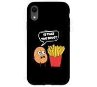 Potato is That You Bro French Fries Funny Potato Food Lover Coque pour iPhone XR