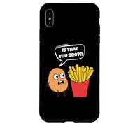 Potato is That You Bro French Fries Funny Potato Food Lover Coque pour iPhone XS Max