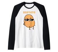 Potato Lover Brother Friendship Funny Brotato Manche Raglan