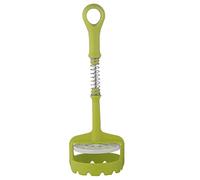 Potato Masher - Spring Push Type Handheld Fruit and Vegetable Presser, Easy-to-Squeeze Kitchen Cooking Tool