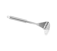 Potato Masher Stainless Steel, Non-Slip Manual Masher, 10.24-Inches Lightweight Ricer Tool, Heavy-Duty Kitchen Utensil for Mashed Potatoes, Beans, Baby Food Prep