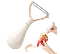 Potato Peelers - Stainless Steel Fruit Peeler, Ergonomic Y-Shaped Tumbler Vegetable Peelers with Non-Slip Handle, Rotary Kitchen Tool for Carrot, Potato, Cucumber, Cabbage, Fruit, Veggie Prep at