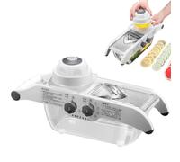 Potato Slicer for Kitchen, Five Adjustable Settings Cutter with Container