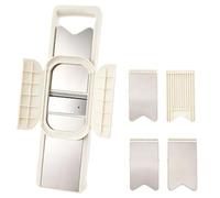 Potato Slicer, Stainless Steel Adjustable Food Slicer Cheese Grater Tool