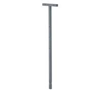 Poteau à enfouir pour corbeilles métal extérieur