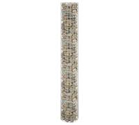 Poteau à Gabion Circulaire Acier Galvanisé Ø30x200 cm Panier Jardin vidaXL