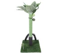 Poteau à Gratter en Sisal pour Chat de 29,5 Pouces de Haut, avec Boule D'auto-toilettage, Poteaux à Gratter Robustes pour Chaton D'intérieur (Green)