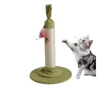 Poteau À Gratter pour Chat - Pot À Gratter Candy Design De 53,3 Cm De Haut pour Chats D'intérieur | Grand Griffoir Robuste pour Chat avec Base Recouverte De Tissu pour La Maison 20,87 X 13,78 X 13,78