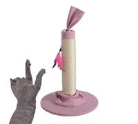 Poteau À Gratter pour Chat - Pot À Gratter Candy Design De 53,3 Cm De Haut pour Chats D'intérieur | Grand Griffoir Robuste pour Chat avec Base Recouverte De Tissu pour La Maison 20,87 X 13,78 X 13,78