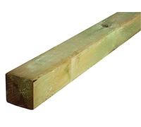 Poteau carré en pin (9 x 9 - 240 - naturel)