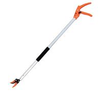 Poteau Coupe-arbre | Sécateur Manche 1m | Élagage d'arbres à perche rotative à courte portée | Coupe branche telescopique Sécateurs et Ciseaux Jardinage pour Tailler la Branche, Cueillir des Fruits