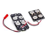 Poteau d'alimentation magnétique et colonne de coque universelle, support magnétique alimenté à 4 broches pour voiture télécommandée, kit de poteau de corps réglable pour Traxxas TRX4 TRX6, pièces de