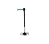 Poteau de barrage en Acier Inoxydable bleu L 2000 mm H 910 mm Diamètre 320 mm 1 Was Germany Bleu