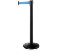 Poteau de barrage en Acier Inoxydable bleu L 2000 mm H 910 mm Diamètre 320 mm 2 Was Germany Bleu