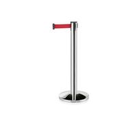 Poteau de barrage en Acier Inoxydable rouge L 4500 mm 2