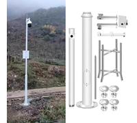 Poteau de caméra de sécurité réglable - Colonne d'éclairage public durable pour une surveillance accrue de votre domicile et une sécurité renforcée de votre propriété, installation et réglag