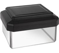 Poteau de clôture Lampe solaire avec capteur crépusculaire
