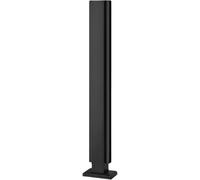 Poteau de Garde-Corps en Verre, Pince de Fixation au Sol en Acier Inoxydable pour Panneaux de 10/12 mm - Poteau de Garde-Corps Durable pour Balcon, terrasse, escalier et Jardin - Poteau Cent