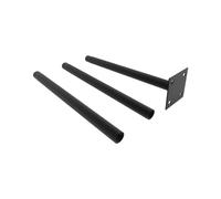 Poteau De Jardin 3 m Diamètre 75 mm En Aluminium Noir IP65 V-TAC