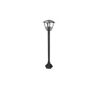 Poteau de jardin lanterne Imma Black L/T E27 noir IP44 EDO777384