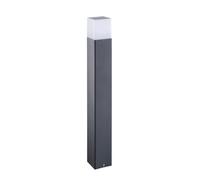 Poteau de lampe de jardin E27 IP44 anthracite VADRA 80 29013