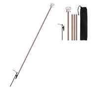 Poteau De Lampe Pliant De Camping Portable, Support De Lanterne En Aluminium LéGer, Support De Suspension De LumièRe ExtéRieure, BâTon Pour Camping RandonnéE PêChe Jardin Barbecue