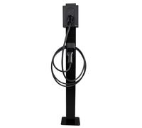 Poteau de montage pour Zaptec Go (2) borne de recharge-LDY-POLE-ZAPTEC-GO-DOUBLE