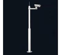Poteau de Montage Universel Robuste pour caméra de vidéosurveillance extérieure, Extension de Support métallique résistante aux intempéries pour Une Surveillance renforcée et Une surveillanc