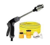 Poteau de nettoyeur haute pression - Ensemble de joints métalliques multifonctionnels, rallonge réglable, fixation de pot en mousse, tige de lavage longue portée | Voiture extérieure jardin allée pont