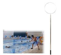 Poteau De Piscine Rétractable En Acier Inoxydable,un Dispositif De Sauvetage D'urgence Léger,doté D'un Poteau Réglable Avec Positionnement Segmenté(Length 3.5m/11.5ft)