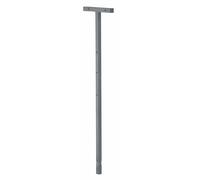 Poteau de poubelles à enfouir ARKEA gris manganèse 1200mm - ROSSIGNOL - 57041