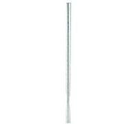 Poteau de poubelles COLLEC rond à sceller en acier galvanisé 1300mm - ROSSIGNOL - 59465