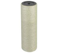 Poteau de Rechange Arbre à Chat, Tronc de Rechange Griffoir de Remplacement en Sisal Naturel 8 x 25 cm 10 mm Beige