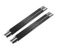 Poteau De Remplacement pour Tente en Fibre De Verre 4 48 M Compatible avec Abri De Camping 5 À 6 Personnes Kit De Cadre Pliable pour Familles Structure Résistante Intempéries Idéa