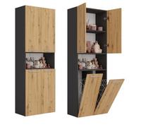 Poteau de salle de bain Nel 2K/DK ANTHRACITE ARTISAN