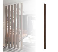 Poteau de séparation réglable en bois, panneau de bricolage du sol au plafond pour salon, salle de bain, entrée Solution d'intimité