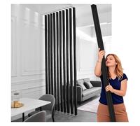 Poteau de séparation rotatif en bois à lattes réglables - Séparateur de pièce moderne pour salon, restaurant, entrée, décoration d'intérieur, solution de gestion de l'espace