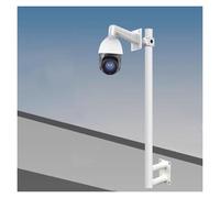 Poteau de Surveillance Mural Heavy-du de 6,6 Pieds, Support de caméra Securi résistant aux intempéries, adapté à Une Utilisation en extérieur, Support de caméra Securi Commercial Facile à in