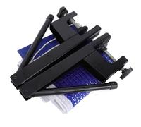 Poteau de Tennis de Table Portable en Fer et Maille, Installation Facile | Rangement Peu Encombrant, Usage Intérieur au Bureau, pour Familles et Joueurs Occasionnels, Filet de Remplacement