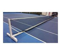 Poteau de tennis intégral en acier transportable Carrington Blanc TU