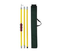 Poteau de traction isolé de sécurité électrique pour tours haute tension, outil essentiel pour les travaux électriques dans les stations et les usines