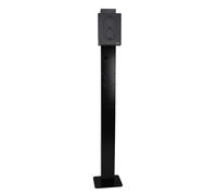 Poteau de Zaptec Go 2 pour borne de recharge-LDY-POLE-ZAPTEC-GO-DOUBLE