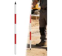 Poteau d'enquête en aluminium for le marquage de construction d'enquête sur site(Thick,Sharp End)