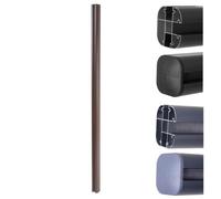 Poteau en aluminium pour clôture Sarthe en WPC pilier système de connexion 1 86 - anthracite