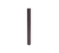 Poteau En Aluminium Sarthe Clôture Wpc, Poteau Pilier, Système Enfichable 98cm, Anthracite Gris