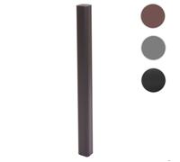 Poteau en aluminium Sarthe clôture WPC, système enfichable ~ 98cm, anthracite