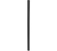 Poteau en aluminium pour clôture Sarthe en WPC pilier système de connexion 1 86 - anthracite
