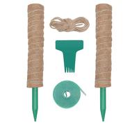 Poteau en Mousse, Piquet De Croissance Vertical pour, Tige De Support d'escalade pour Pothos, Accessoire De Jardinage Intérieur Et Extérieur, Aide À L'entraînement De La Vigne pour Balcon Et A
