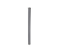Poteau en WPC pour clôture Sarthe en WPC système de connexion 1,88 gris Gris G
